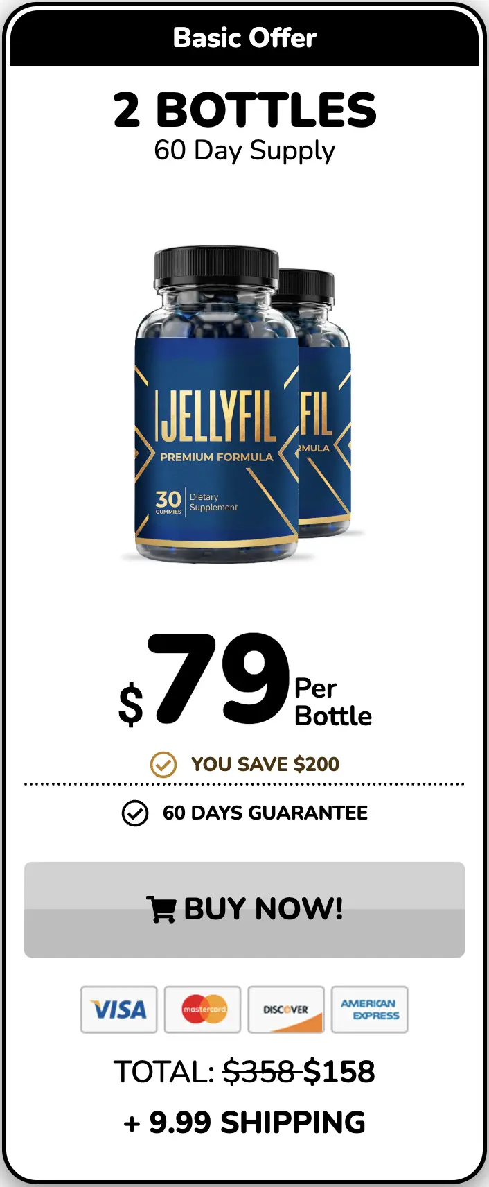 Jellyfil Buy One Bottle