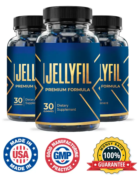 JellyFil Male Vitality Supplement Bottles